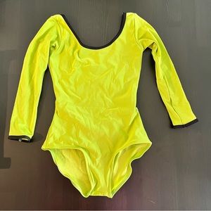 Veronique Yumiko Leotard with 3/4 length sleeves